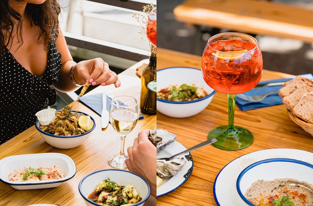 Choix de snackings du bar restaurant 95 BAM-BAM.